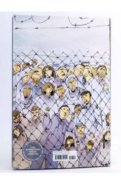 Contracubierta de THE UNWANTED: STORIES OF THE SYRIAN REFUGEES HC (Don Brown) Houghton Mifflin 2018. EN INGLÉS