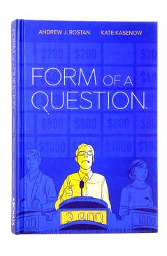 Cubierta de FORM OF A QUESTION HC. FORM OF A QUESTION (J. Rostan / Kasenow) Archaia 2018. EN INGLÉS