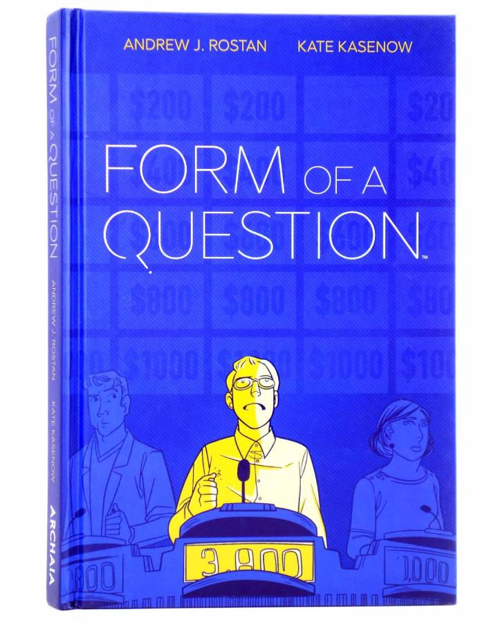 Cubierta de FORM OF A QUESTION HC. FORM OF A QUESTION (J. Rostan / Kasenow) Archaia 2018. EN INGLÉS