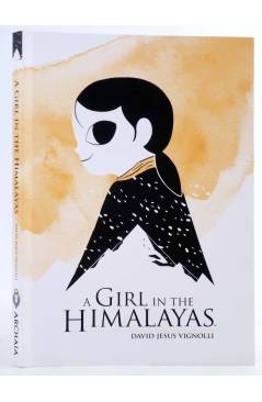 Cubierta de A GIRL IN THE HIMALAYAS GN (David Jesus Vignolli) Archaia 2018. EN INGLÉS