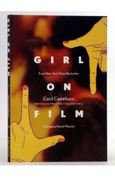 Cubierta de GIRL ON FILM GN (Cecil Castellucci) Archaia 2019. EN INGLÉS