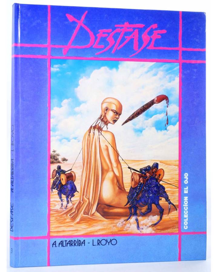 Cubierta de EL OJO 3. DESFASE (Antonio Altarriba / Luis Royo) Ikusager 1987