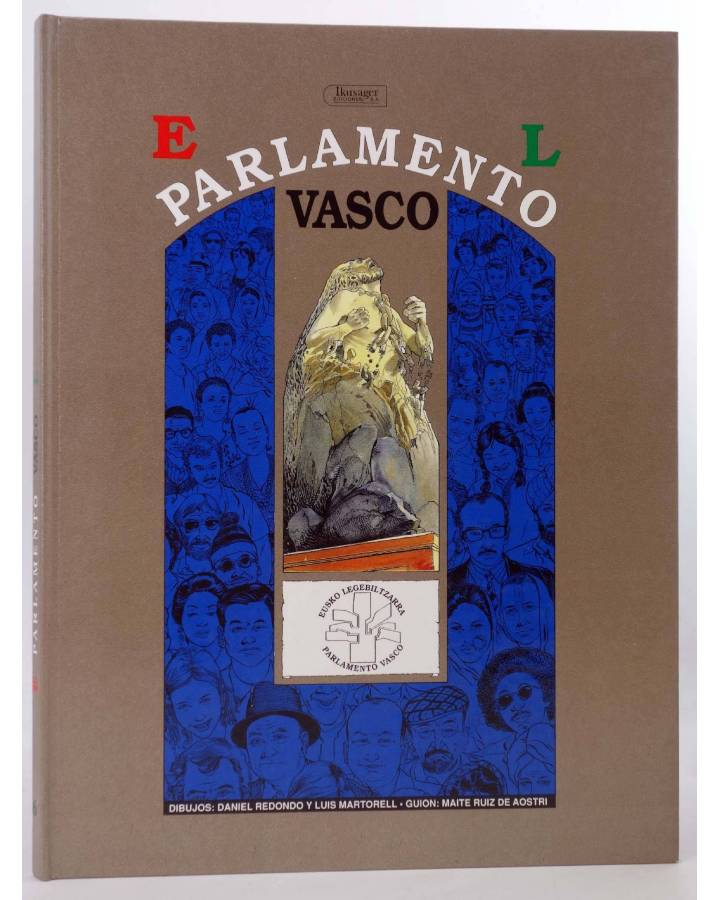 Cubierta de EL OJO 6. EL PARLAMENTO VASCO (Ruiz De Austri / Redondo / Martorell) Ikusager 1990