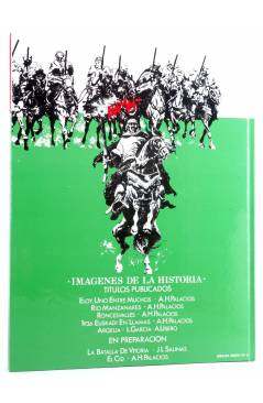 Contracubierta de IMÁGENES DE LA HISTORIA 5. ARGELIA (Omar / Hernández Cava / García / Usero) Ikusager 1981