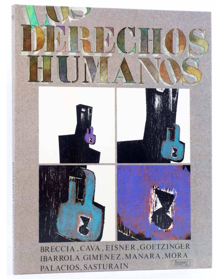 Cubierta de IMÁGENES DE LA HISTORIA 11. LOS DERECHOS HUMANOS (Vvaa) Ikusager 1985