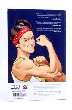 Contracubierta de WWE TPB 4. WWE: WOMEN'S EVOLUTION (Hopeless / Acuña) BOOM 2018. EN INGLÉS