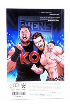 Contracubierta de WWE TPB 5. THE SAMI AND KEVIN SHOW (Hopeless / Acuña) BOOM 2019. EN INGLÉS