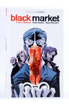 Cubierta de BLACK MARKET TPB (Frank J. Barbiere / Victor Santos) BOOM 2015. EN INGLÉS