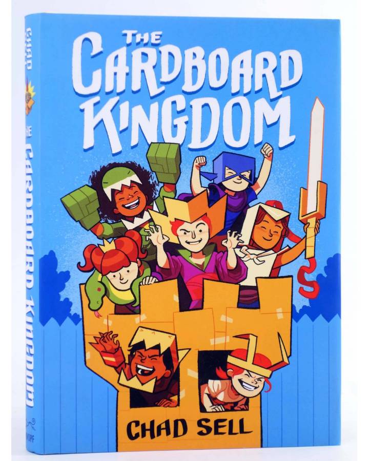 Cubierta de THE CARDBOARD KINGDOM HC 1. THE CARDBOARD KINGDOM (Chad Sell) Knopf 2018. EN INGLÉS