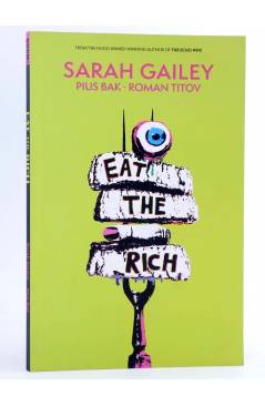 Cubierta de EAT THE RICH TPB (Sarah Gailey / Pius Bak) BOOM 2022. EN INGLÉS