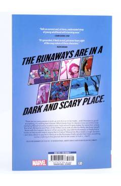Contracubierta de MARVEL RUNAWAYS TPB 6. COME AWAY WITH ME (Rainbow Rowell / Natacha Bustos) Marvel 2020. EN INGLÉS