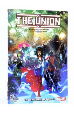 Cubierta de THE UNION: THE BRITANNIA PROJECT TPB (Paul Grist) Marvel 2021. EN INGLÉS