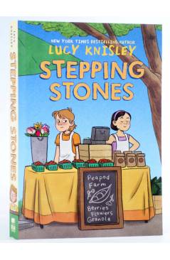 Cubierta de PEAPOD FARM GN 1. STEPPING STONES (Lucy Knisley) Random House 2020. EN INGLÉS