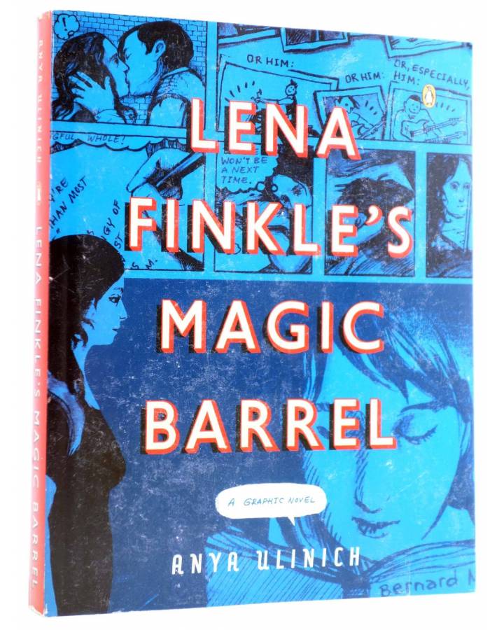 Cubierta de LENA FINKLE'S MAGIC BARREL GN (Anya Ulinich) Random House 2014. EN INGLÉS