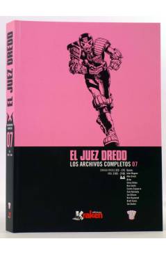 Cubierta de JUEZ DREDD ARCHIVOS COMPLETOS 7 (Vvaa) Kraken 2017. 2000 AD