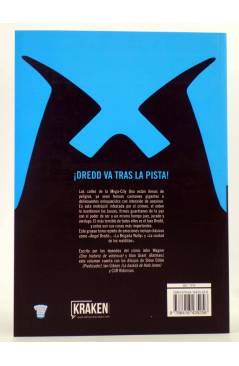 Contracubierta de JUEZ DREDD ARCHIVOS COMPLETOS 8 (Vvaa) Kraken 2018. 2000 AD