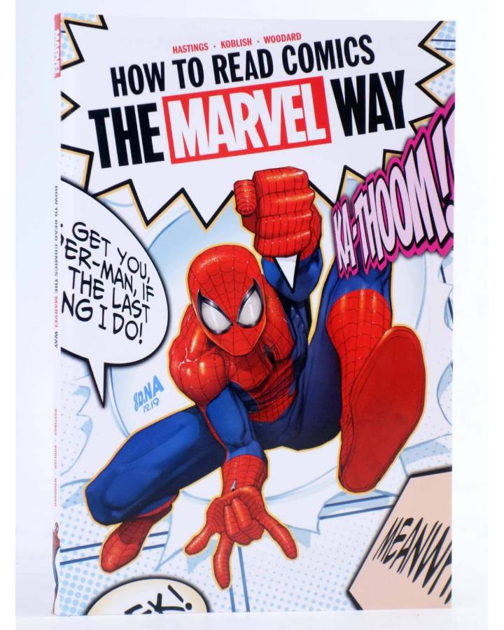 Cubierta de HOW TO READ COMICS THE MARVEL WAY TPB (Christopher Hastings) Marvel 2022. EN INGLÉS