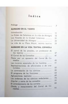 Muestra 1 de ALMAGRO Y SU CORRAL DE COMEDIAS (Antonina Rodrigo) CSIC 1977