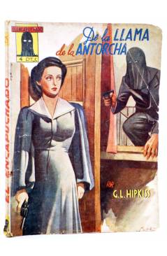Cubierta de EL ENCAPUCHADO 25. DE LA LLAMA DE LA ANTORCHA (G. L. Hipkiss) Cliper 1947