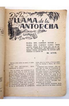 Muestra 2 de EL ENCAPUCHADO 25. DE LA LLAMA DE LA ANTORCHA (G. L. Hipkiss) Cliper 1947