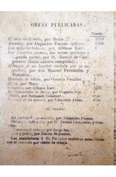 Muestra 1 de BIBLIOTECA DE EL FOLLETÍN. LA NARIZ DE UN NOTARIO (Edmundo About) El Folletín 1893