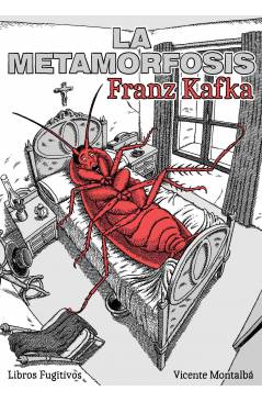 Cubierta de BSP 13. VICENTE MONTALBÁ. La Metamorfosis por Franz Kafka (Risografía 17X24 Cm) LF 2023