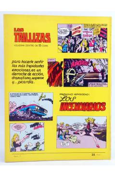 Contracubierta de TRILLIZAS. PUBLICACIÓN PARA ADULTOS 7. POLUCIÓN. Valenciana 1978