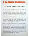 Muestra 1 de BOOM LIBRO REVISTA. LA CRUZ MORTAL (Mary Kay Simmons) Sedmay 1977