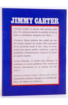 Contracubierta de BOOM LIBRO REVISTA. JIMMY CARTER (Jimmy Carter) Sedmay 1976