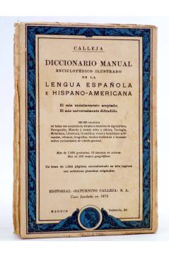 Contracubierta de NOVELAS DE AVENTURAS. LOS NAÚFRAGOS DEL OREGÓN I (Emilio Salgari) Saturnino Calleja Circa 1910