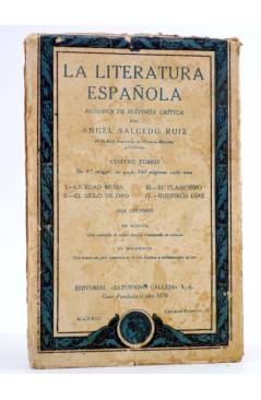 Contracubierta de NOVELAS DE AVENTURAS. LOS TIGRES DE LA MALASIA I (Emilio Salgari) Saturnino Calleja Circa 1910