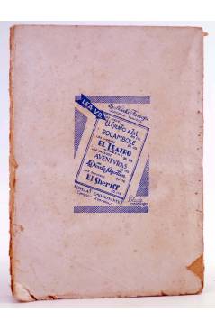 Contracubierta de ROCAMBOLE 28. EL CEMENTERIO (Ponson Du Terrail) Prensa Moderna Circa 1930
