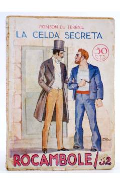 Cubierta de ROCAMBOLE 32. LA CELDA SECRETA (Ponson Du Terrail) Prensa Moderna Circa 1930