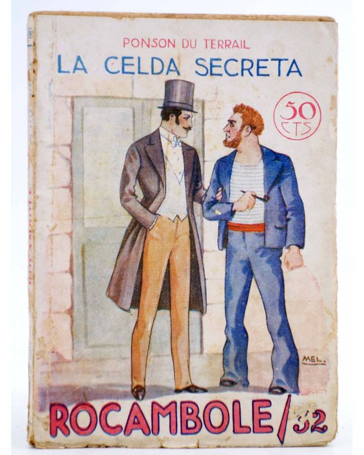 Cubierta de ROCAMBOLE 32. LA CELDA SECRETA (Ponson Du Terrail) Prensa Moderna Circa 1930