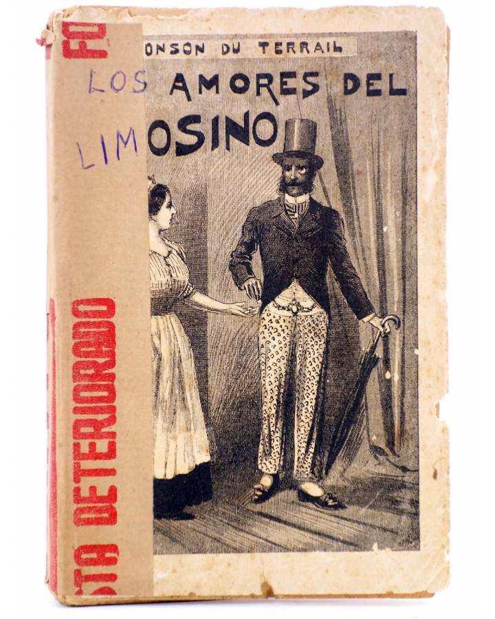 Cubierta de ROCAMBOLE. LAS DEMOLICIONES DE PARIS 1. LOS AMORES DEL LIMOSINO (Ponson Du Terrail) Maucci 1901