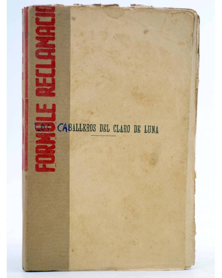 Cubierta de ROCAMBOLE. EL MANUSCRITO DEL DOMINÓ 1. LOS CABALLEROS DEL CLARO DE LUNA (Ponson Du Terrail) Maucci 1900
