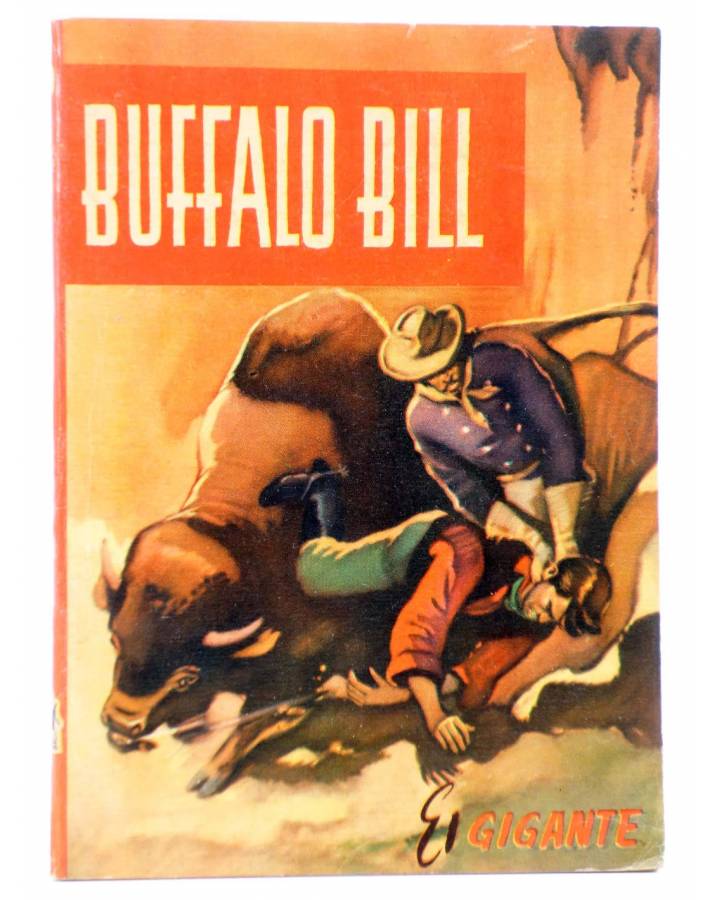 Cubierta de BUFFALO BILL 9. EL GIGANTE (W. Frederick Cody Jr.) Molino 1954
