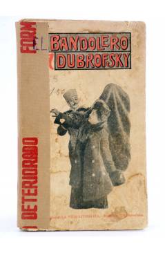 Cubierta de LA VIDA LITERARIA. EL BANDOLERO DUBROFSKY (Puskin) Guarner Taberner y Cía Circa 1910