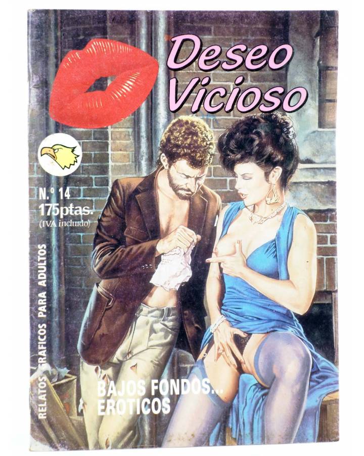 Cubierta de DESEO VICIOSO 14. BAJOS FONDOS… ERÓTICOS. GTS 1987