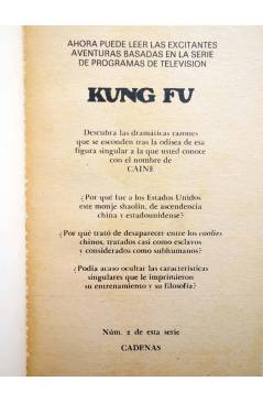 Muestra 2 de KUNG-FU 2. CADENAS (H. Lee) Grijalbo 1974