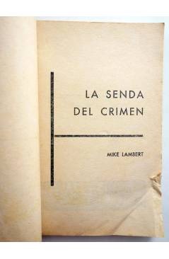 Muestra 2 de AGENTE SECRETO 11. LA SENDA DEL CRIMEN (Mike Lambert) Ferma 1967