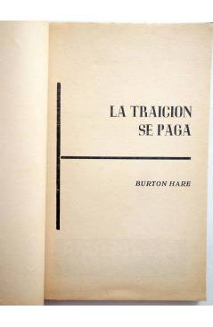 Muestra 2 de AGENTE SECRETO 13. LA TRAICIÓN SE PAGA (Burton Hare) Ferma 1968