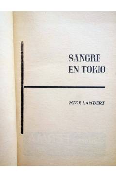Muestra 2 de AGENTE SECRETO 15. SANGRE EN TOKIO (Mike Lambert) Ferma 1968
