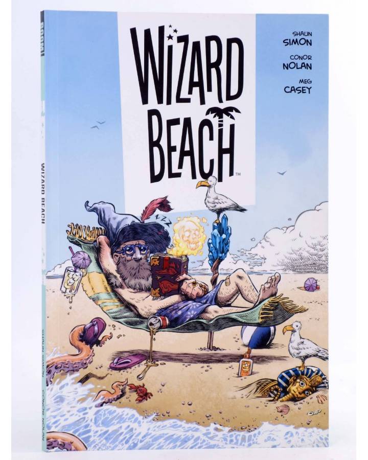 Cubierta de WIZARD BEACH TPB (Shaun Simon / Conor Nolan) BOOM 2019. EN INGLÉS