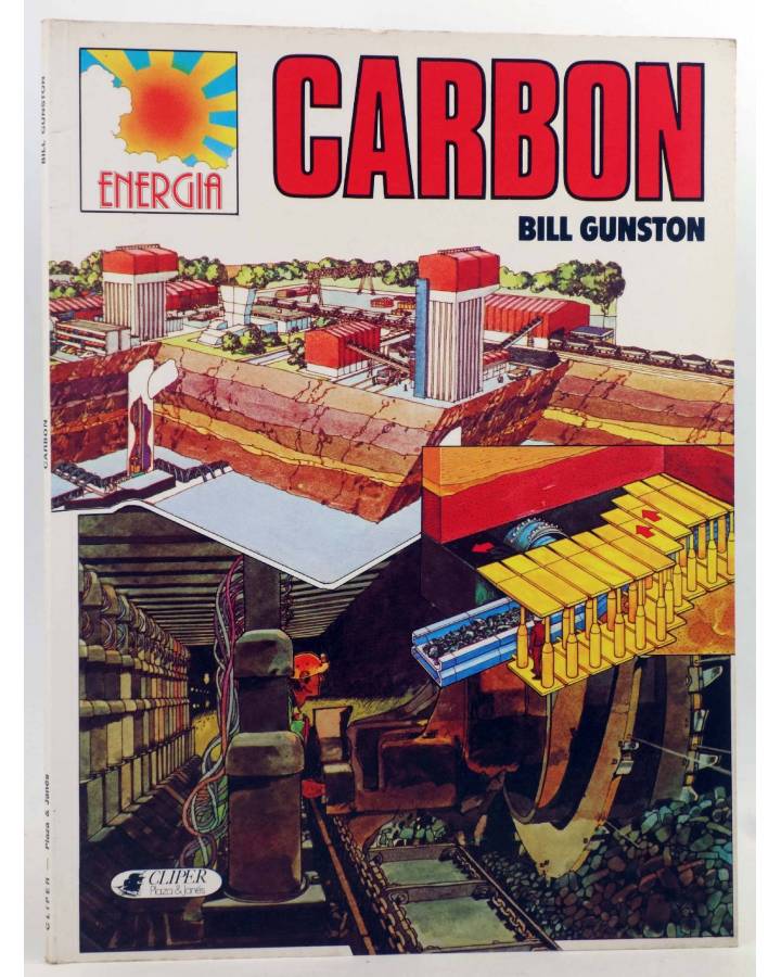 Cubierta de ENERGÍA. CARBÓN (Bill Gunston) Cliper 1981