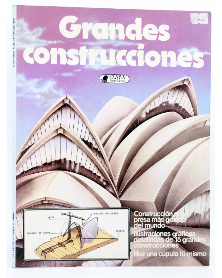 Cubierta de GRANDES CONSTRUCCIONES (Alun Lewis) Cliper 1981