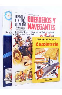 Cubierta de PLESA LOTE DE 3. ASTRONOMÍA GUERREROS Y NAVEGANTES CARPINTERÍA (Vvaa) Plesa 1981