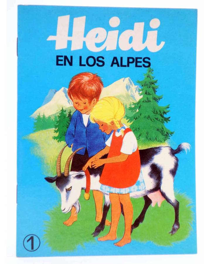 Cubierta de CUENTOS HEIDI 1. HEIDI EN LOS ALPES. Susaeta 1976