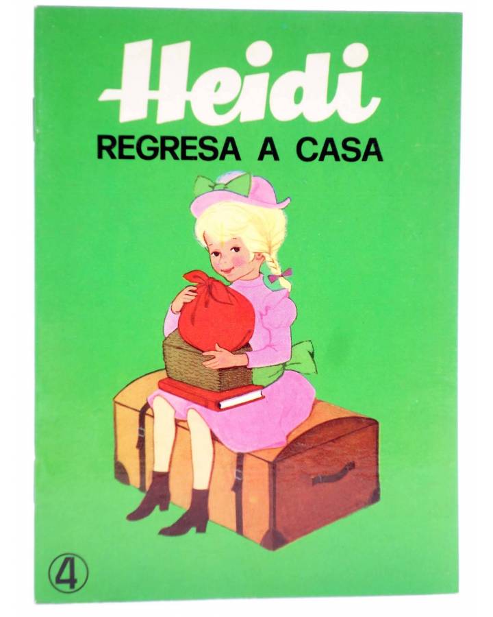 Cubierta de CUENTOS HEIDI 4. HEIDI REGRESA A CASA. Susaeta 1976