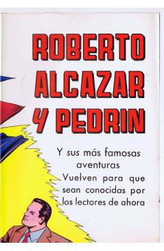Muestra 1 de ROBERTO ALCÁZAR Y PEDRÍN. POSTER PROMOCIONAL 38x54 cm. Valenciana 1973. DE KIOSCO